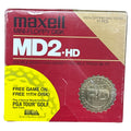 Maxell MD2-HD Mini-Floppy Disk, 5 1/4", 10 pc. pack, NEW, SEALED, New Old Stock