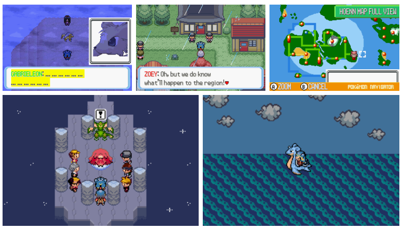 Pokemon Ruby Destiny Life of Guardians GBA ROM Hack Game Boy Advance
