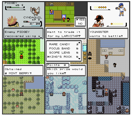 Pokemon Pyrite GBC ROM Hack Video Game Custom Gameboy Color