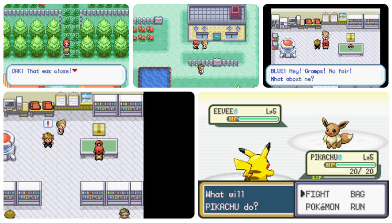Pokemon Lightning Yellow GBA Pokemon ROM Hack Game Boy Advance