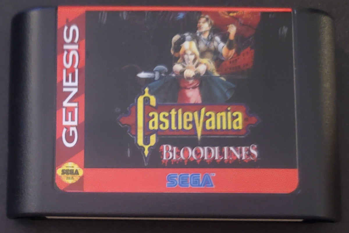 Sega Genesis Mega Drive Video Game Cartridges