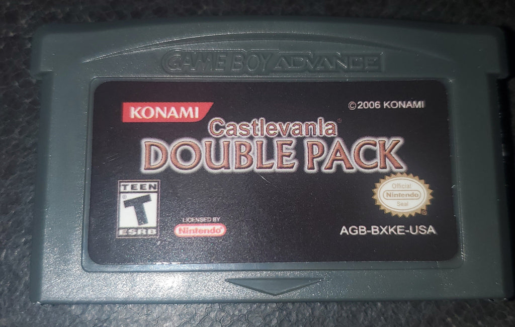 Castlevania Double Pack GBA Video Game Boy Advance 2006 Nintendo