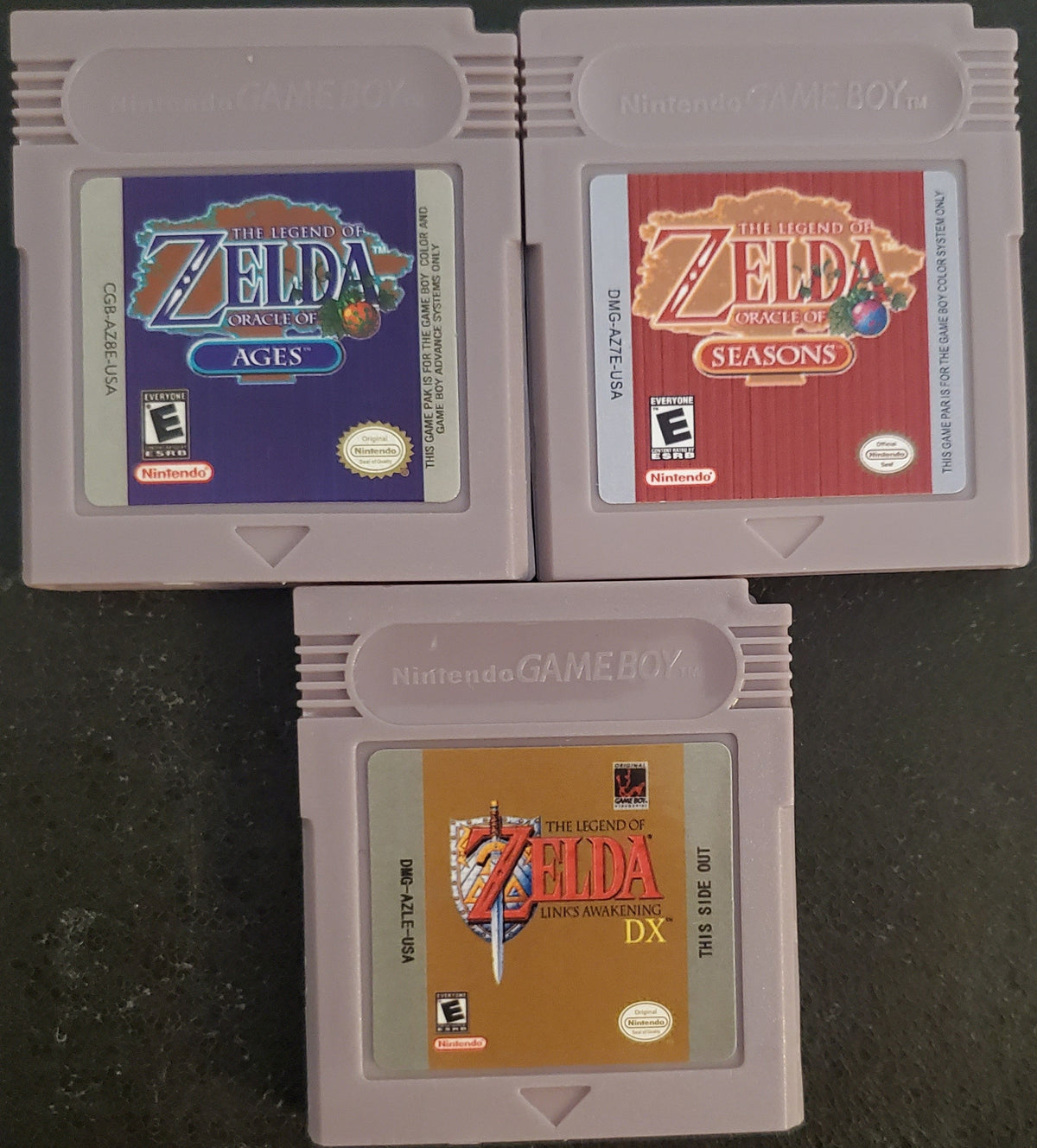 GBC Video Game Cartridge Collection Nintendo Gameboy Color