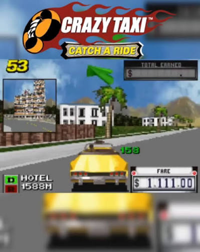 Crazy Taxi: Catch A Ride — Game Boy Advance (Reproduction)