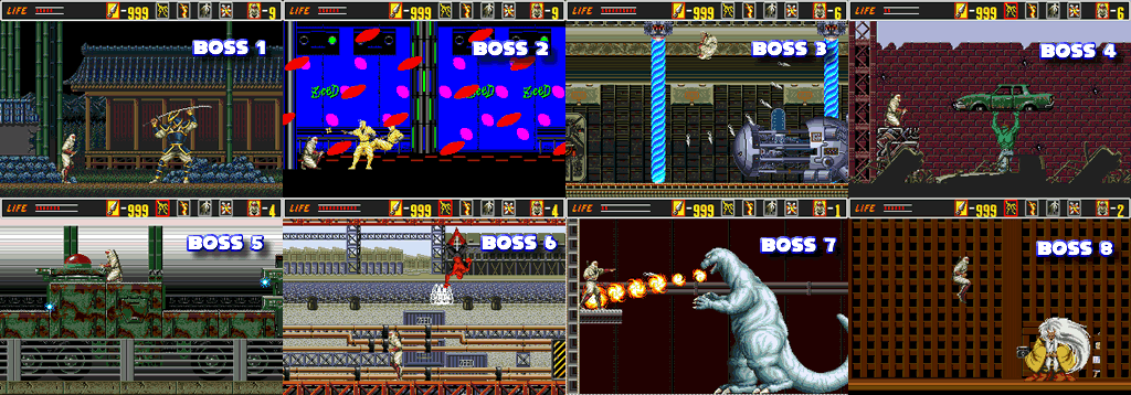 The Revenge of Shinobi Sega Genesis Mega Drive Video Game Cartridge