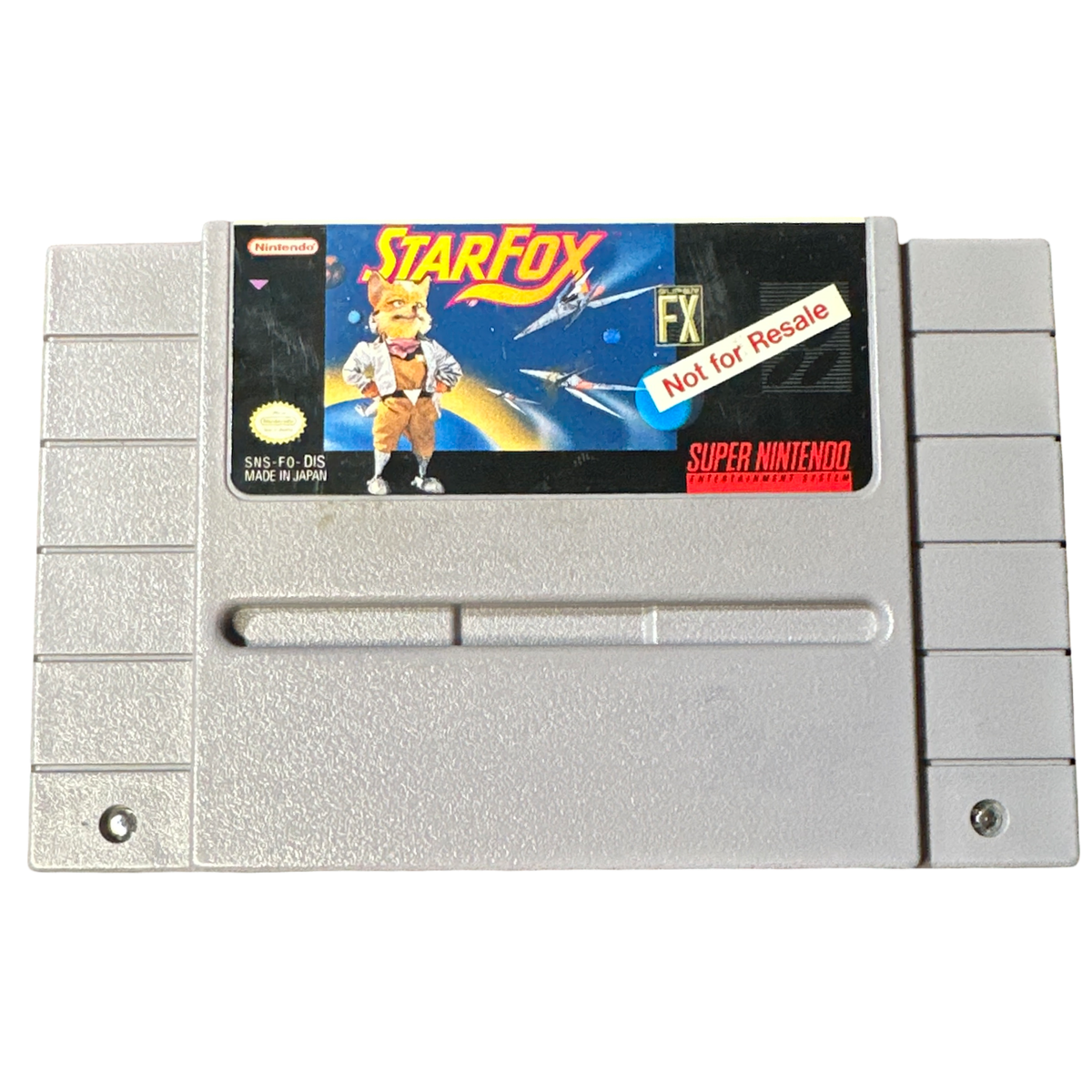 Star Fox [Not for Resale] - Super Nintendo