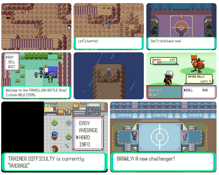 Pokemon Emerald Rogue GBA Pokemon ROM Hack Game Boy Advance