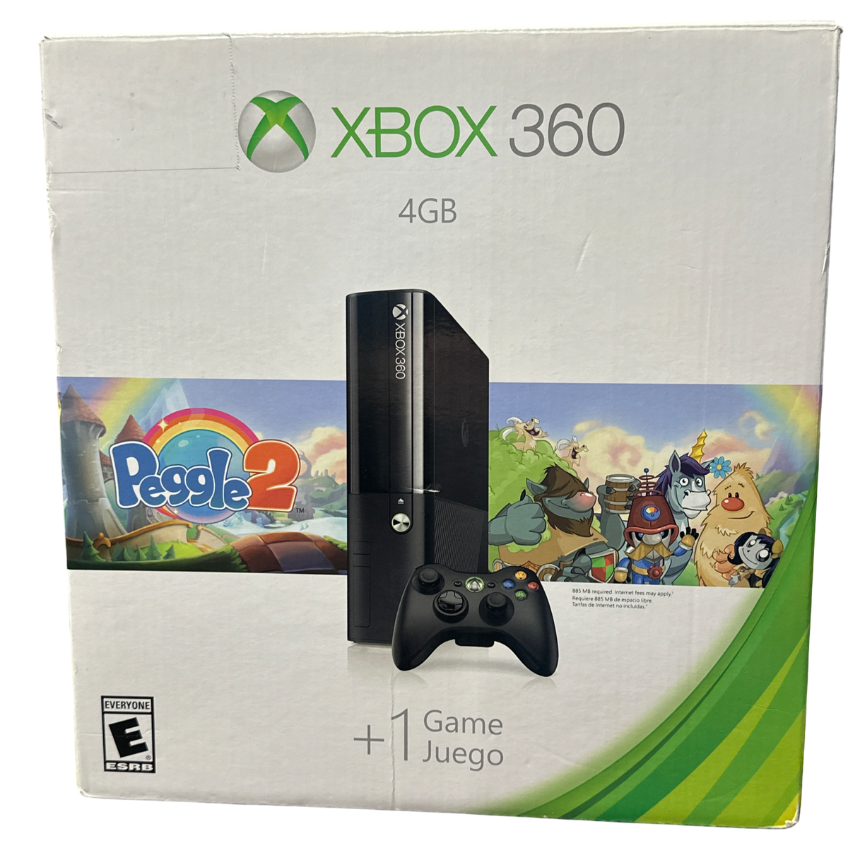 Xbox 360 E 4GB Peggle 2 Bundle - Xbox 360