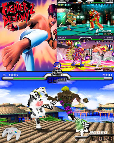 Fighter Destiny 2 — Nintendo 64 (Reproduction)