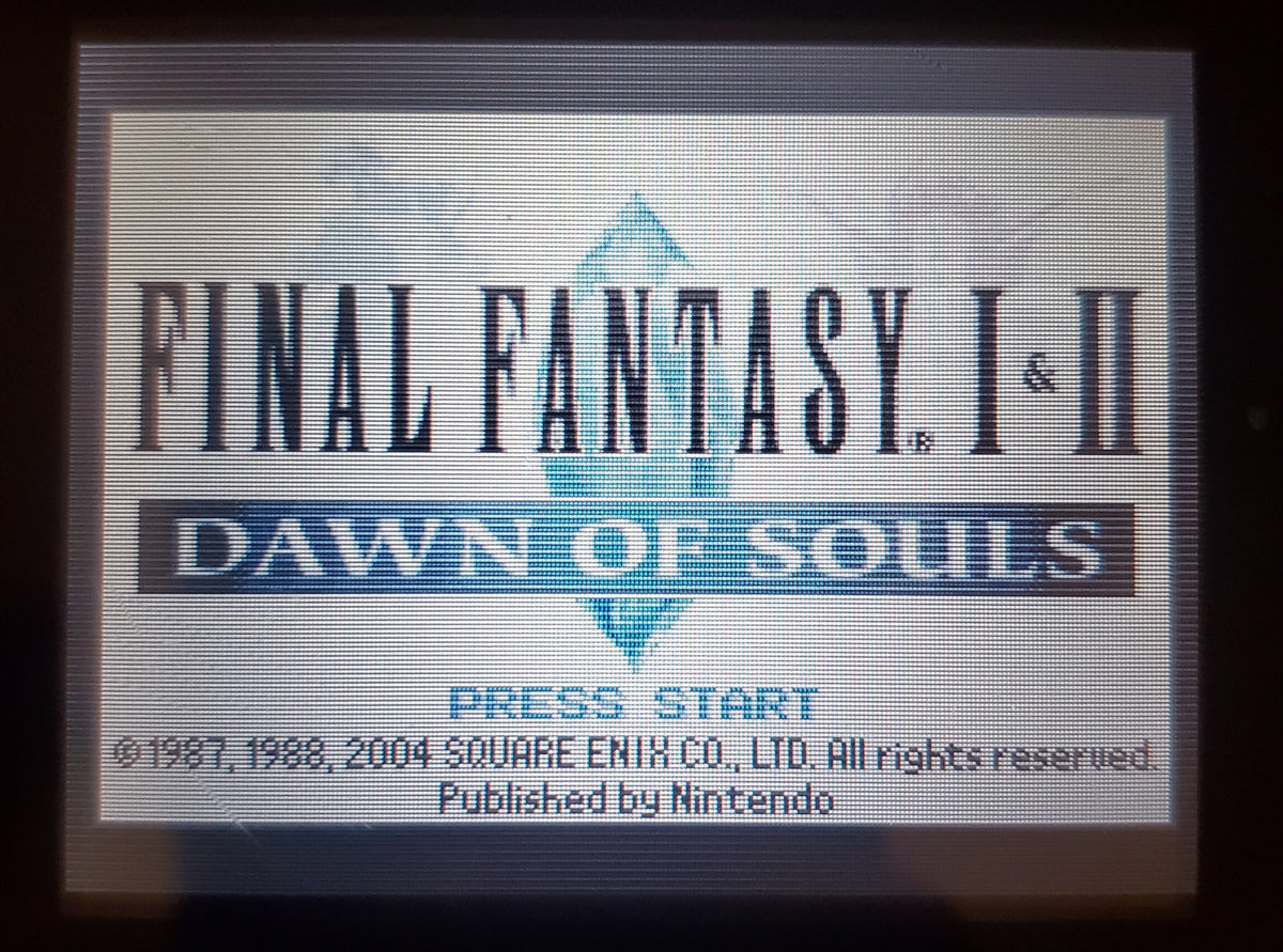 Final Fantasy 5 in 1 Fivefold Pack Video Game Cartridge GBA Game Boy Advance