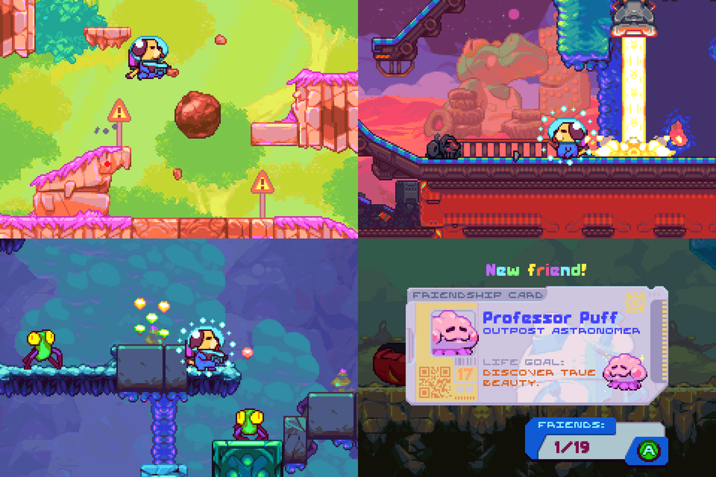 Goodboy Galaxy — Game Boy Advance (Reproduction)