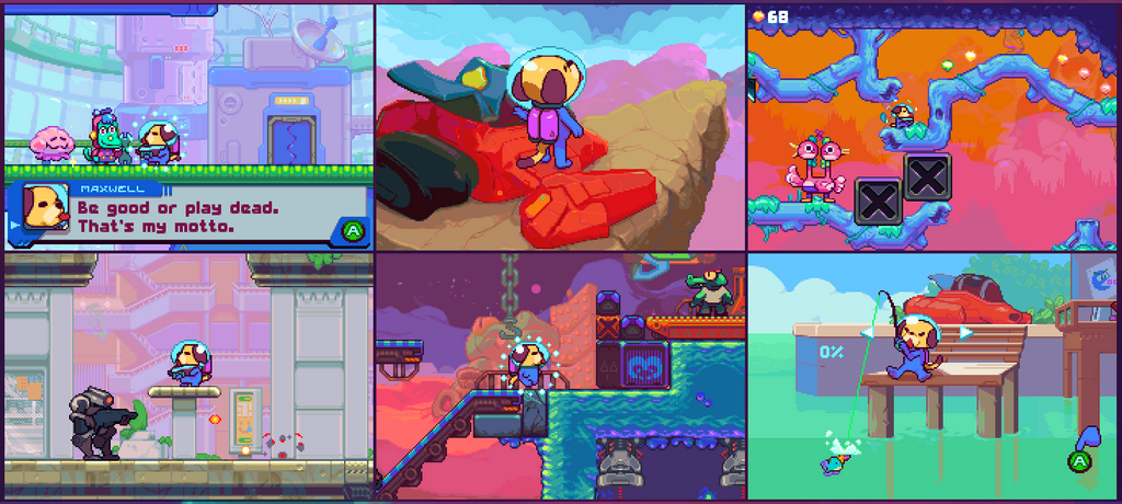 Goodboy Galaxy — Game Boy Advance (Reproduction)