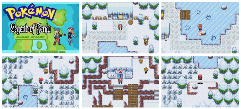 Pokemon Legend of Fenju GBA ROM Hack Video Game Gameboy Advance