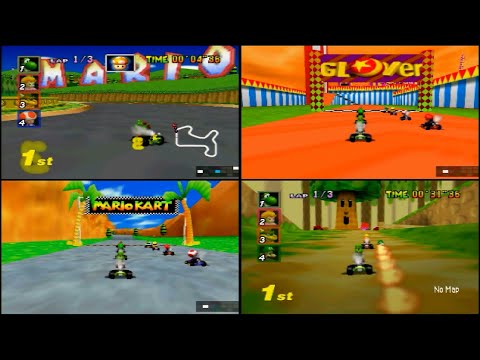 Mario Kart 64: Amped Up — Nintendo 64 (ROM Hack)