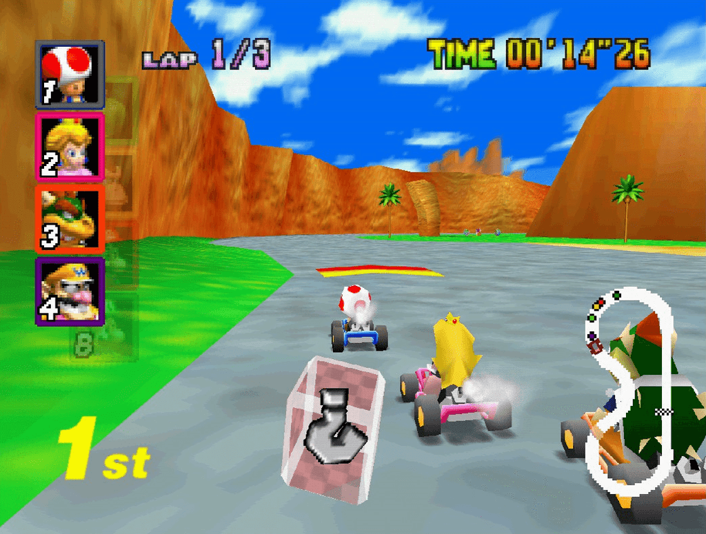 Mario Kart 64: Amped Up — Nintendo 64 (ROM Hack)