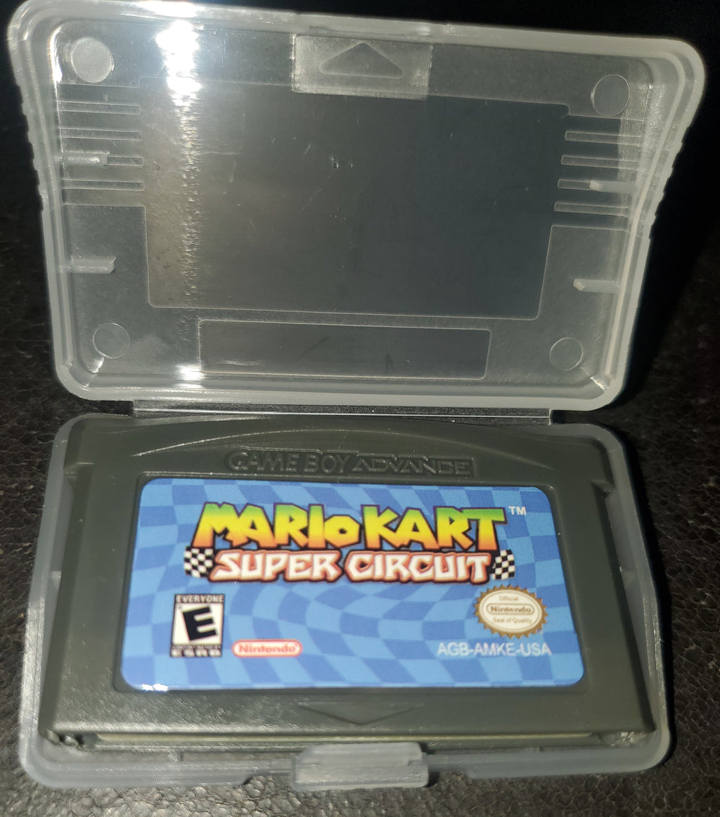 Mario Kart Super Circuit GBA Video Game Boy Advance Nintendo 2001