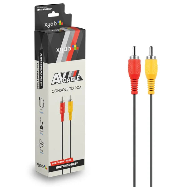 AV Composite Cable For Nintendo NES (from XYAB)