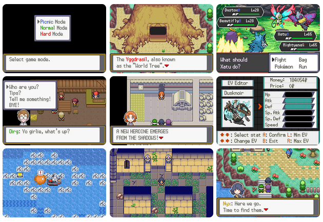 Pokemon Odyssey GBA Pokemon ROM Hack Game Boy Advance