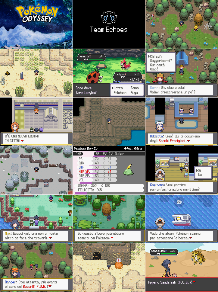 Pokemon Odyssey GBA Pokemon ROM Hack Game Boy Advance