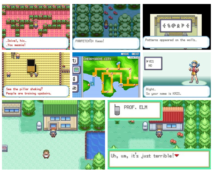 Pokemon CrystalDust GBA ROM Hack Video Game Boy Advance