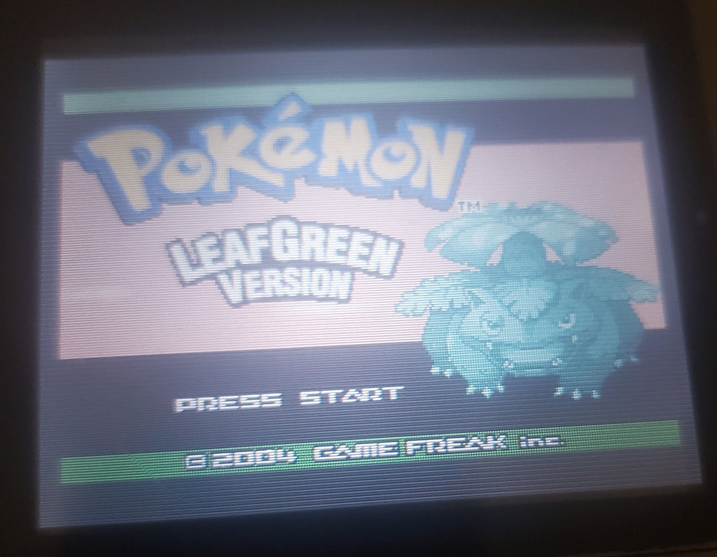 Pokemon LeafGreen GBA Video Game Nintendo Game Boy Advance