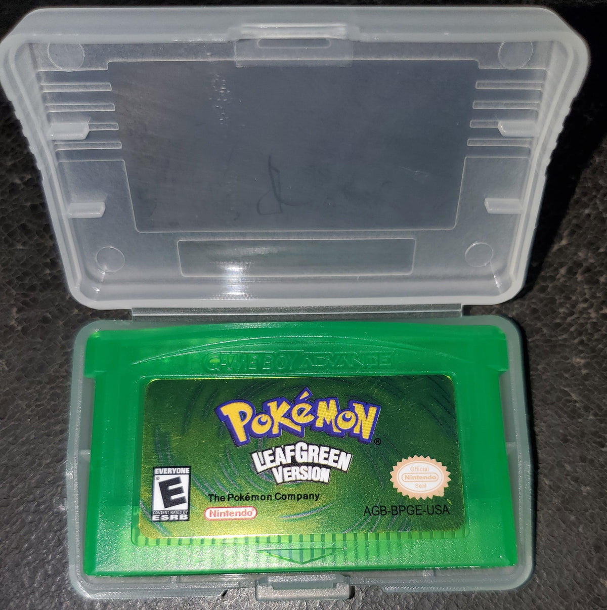 Pokemon LeafGreen GBA Video Game Nintendo Game Boy Advance