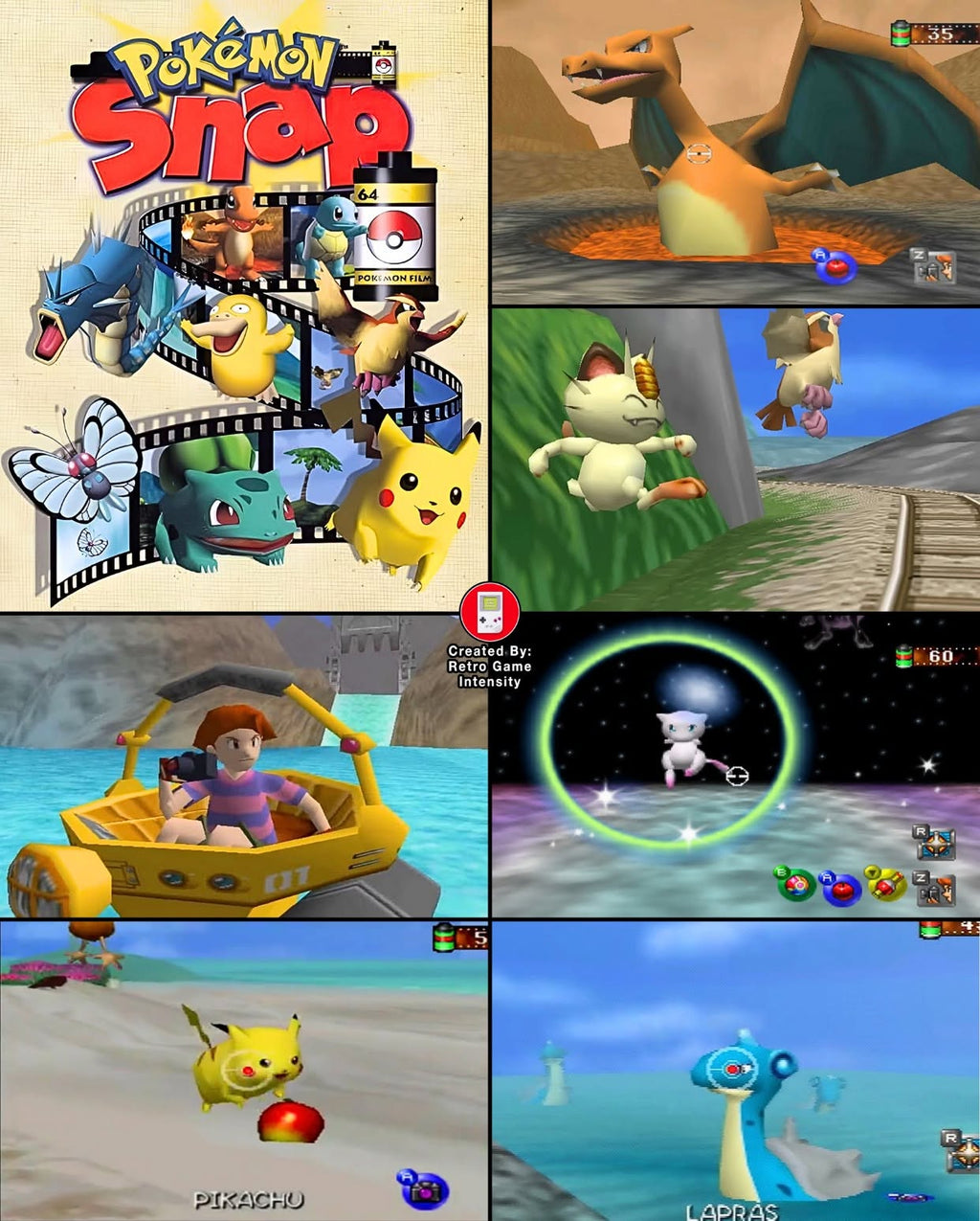 Pokemon Snap — Nintendo 64 (Reproduction)