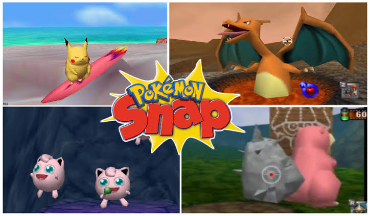 Pokemon Snap — Nintendo 64 (Reproduction)