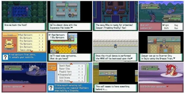 Pokemon Normal GBA ROM Hack Video Game Boy Advance
