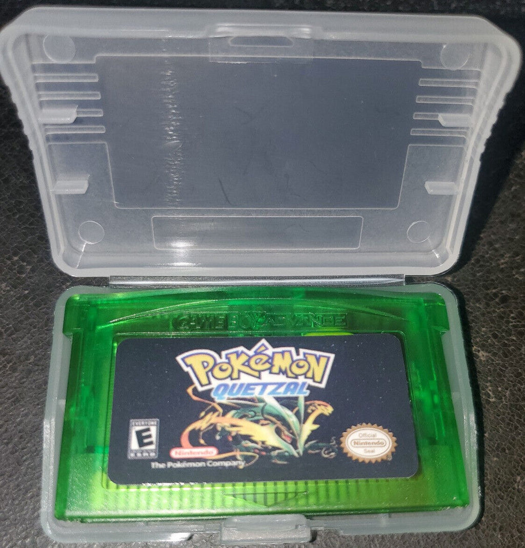 Pokemon Quetzal GBA ROM Hack Video Game Custom Gameboy Advance