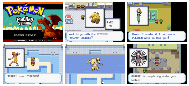 Pokemon Psychic Adventures GBA ROM Hack Custom Video Game Boy Advance