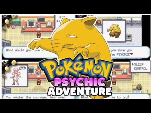 Pokemon Psychic Adventures GBA ROM Hack Custom Video Game Boy Advance