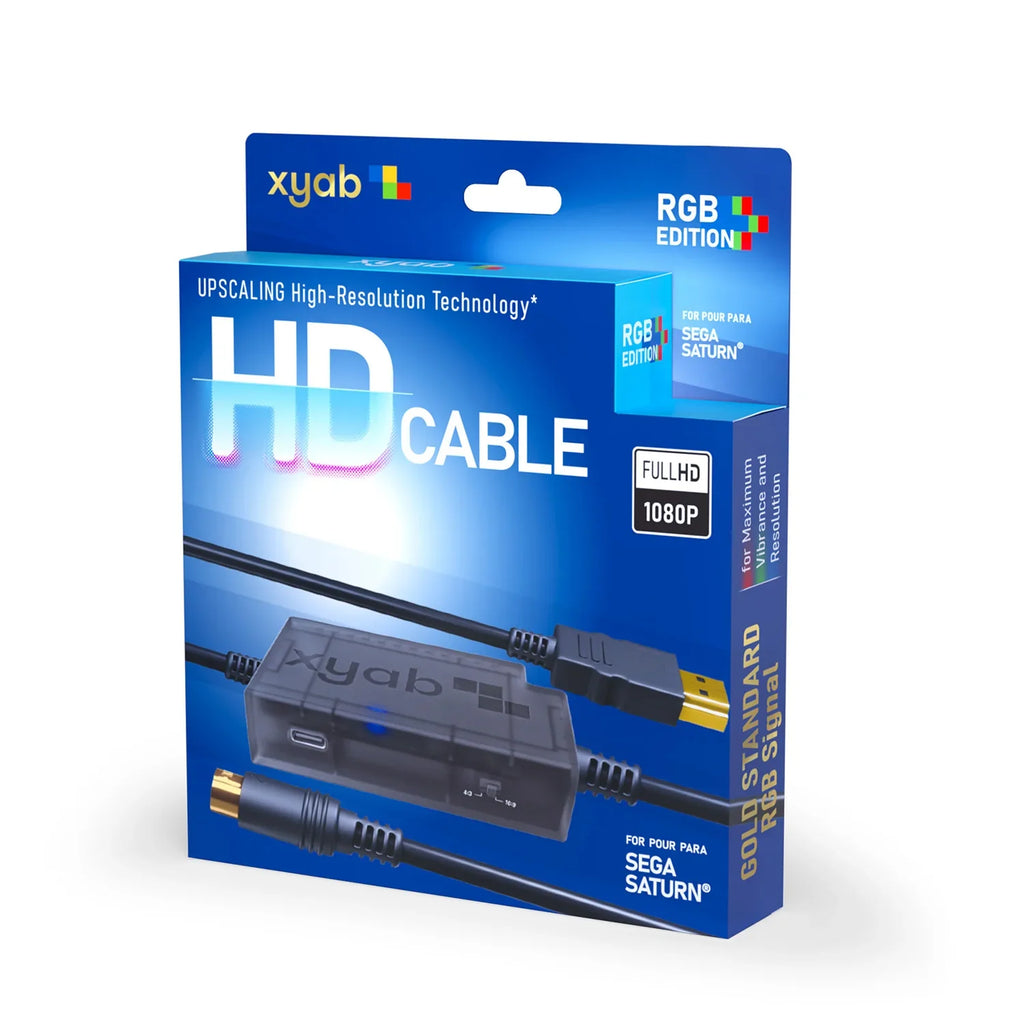 RGB+ HD Link Cable for Sega Saturn®