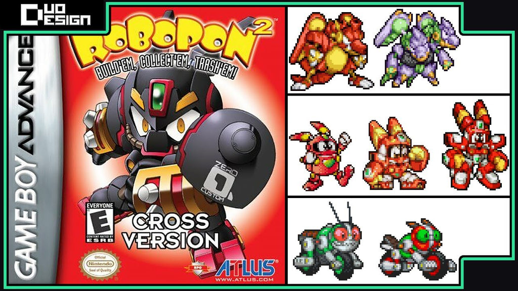 Robopon 2 Cross Version — Game Boy Advance (Reproduction)
