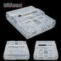Super Nintendo Replacement Console Shell Housing SNES Clear Translucent