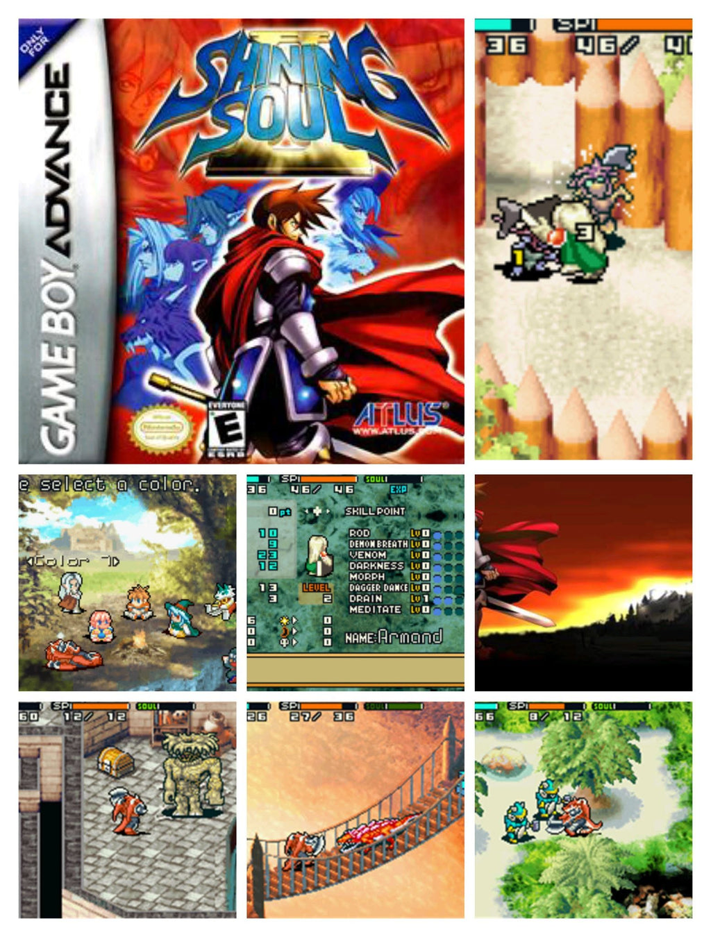 Shining Soul 2 — Game Boy Advance (Reproduction)