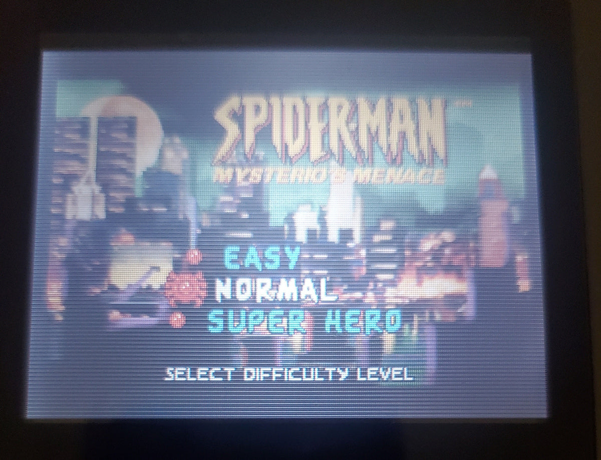 Spider-Man Mysterio's Menace GBA Video Game Boy Advance Nintendo 2001