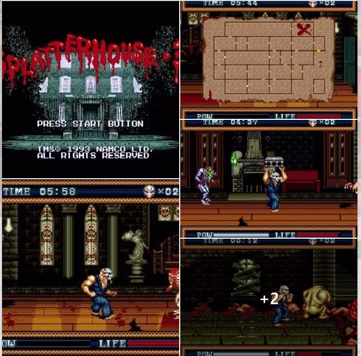 Splatterhouse 3 — Sega Genesis (Reproduction)