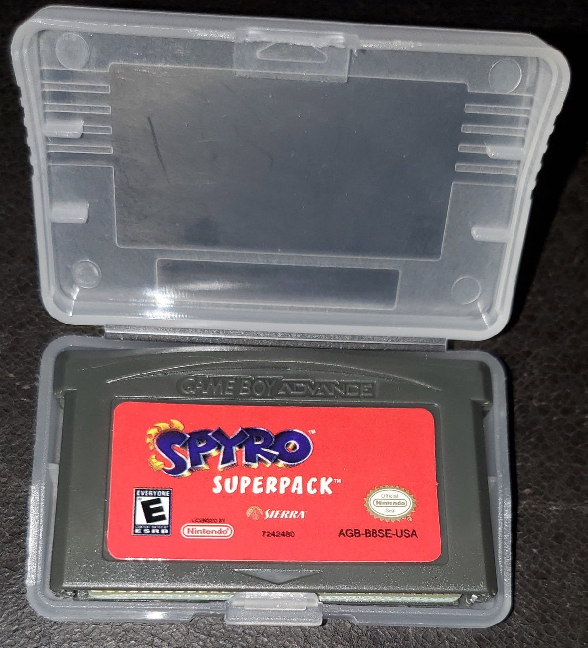 Spyro Superpack GBA Video Game Cartridge Nintendo Game Boy Advance