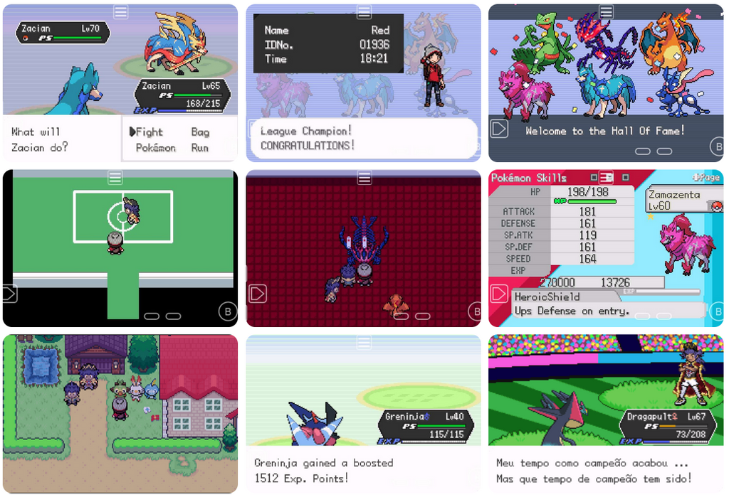 Pokemon Sword & Shield Ultimate GBA Pokemon ROM Hack Game Boy Advance