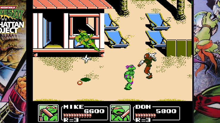 TMNT 3 — NES (Reproduction)