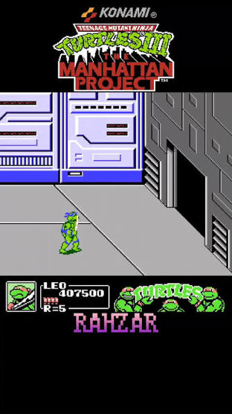 TMNT 3 — NES (Reproduction)