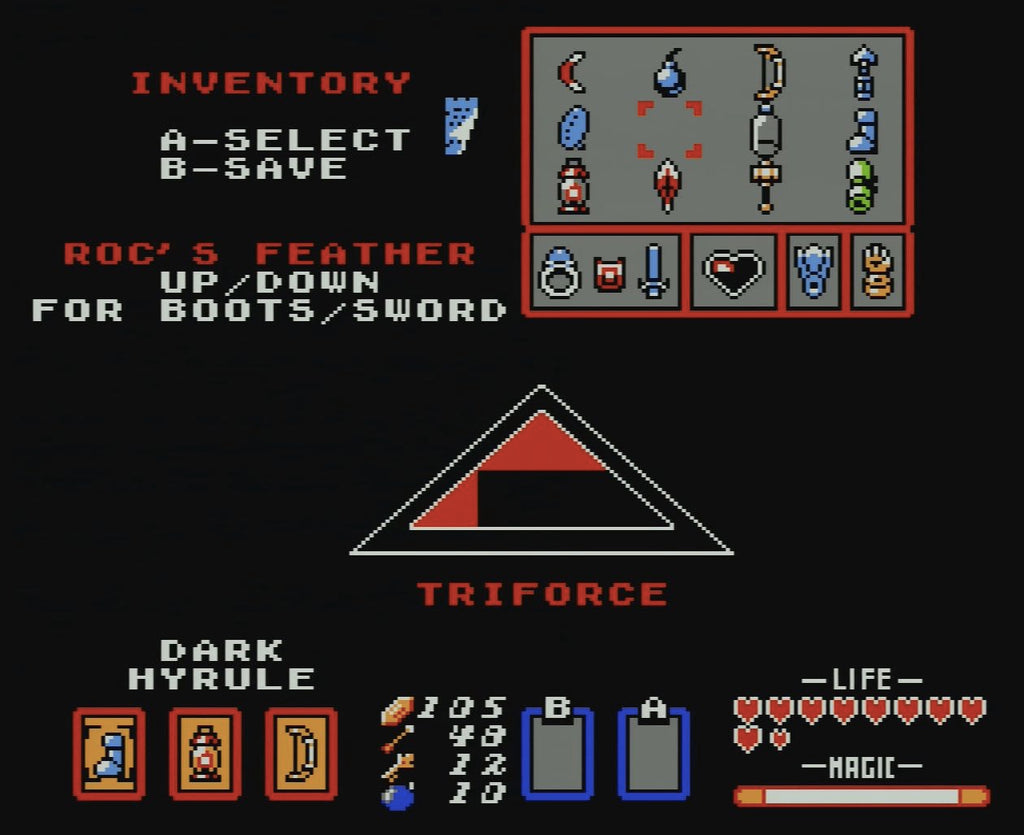 Zelda The Legend of Link — NES (Reproduction)