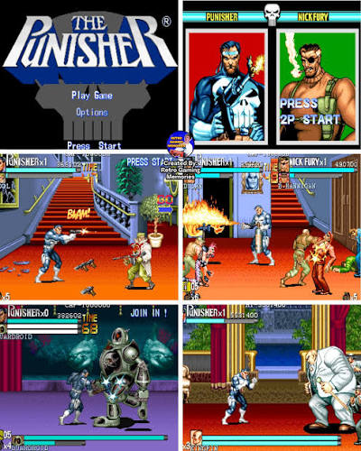 The Punisher — Sega Genesis (Reproduction)