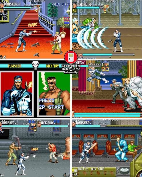 The Punisher — Sega Genesis (Reproduction)