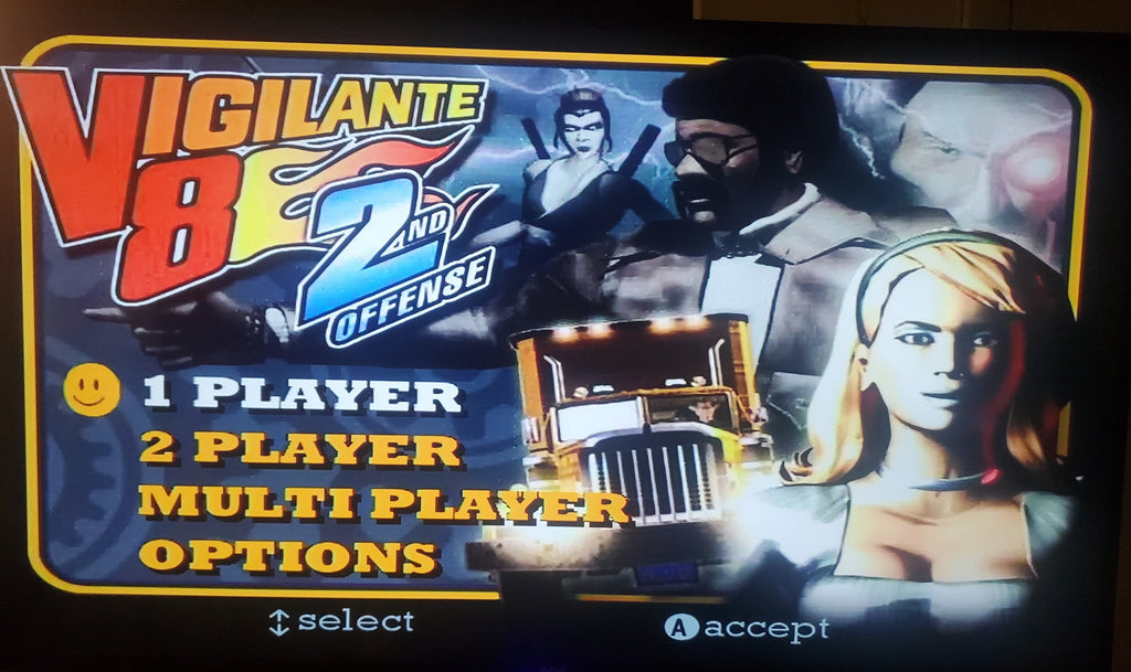 Vigilante 8 2nd Offense N64 Nintendo 64 Video Game Cartridge 2000