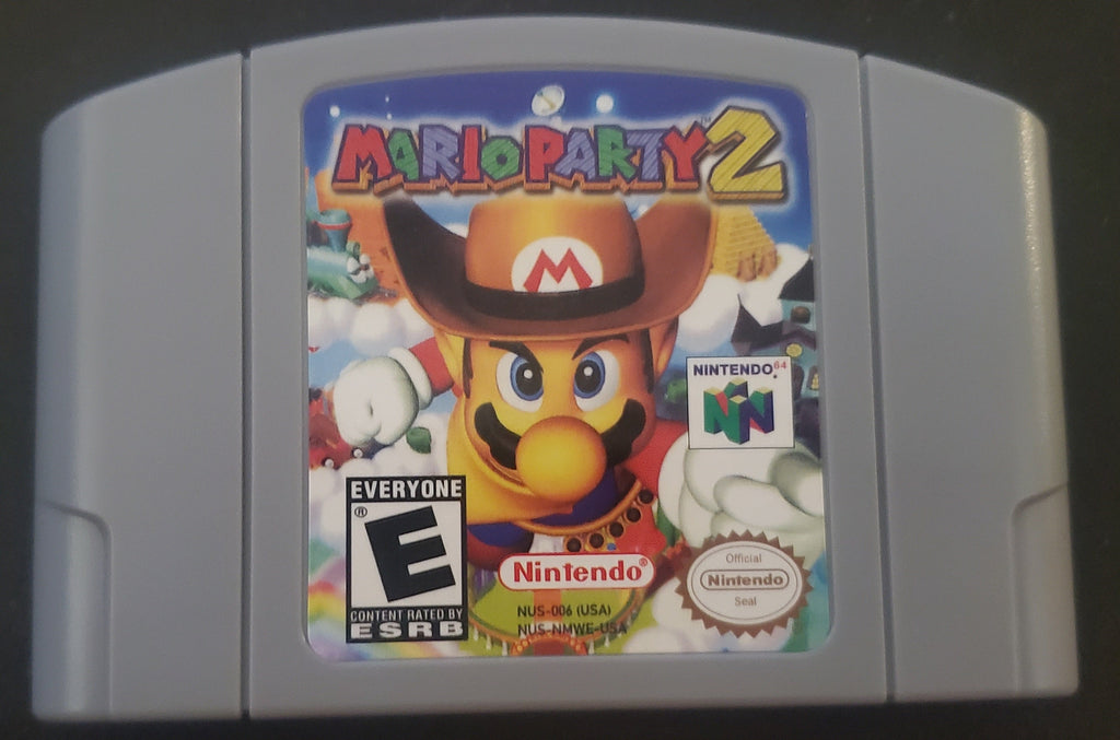 Mario Party 2 N64 Nintendo 64 Video Game Cartridge 2000