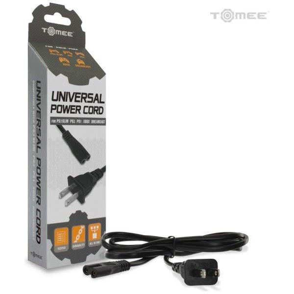 Universal Power Cord for PS4/ PS3 Slim/ PS2/ PS1/ Xbox/ Dreamcast/ Saturn