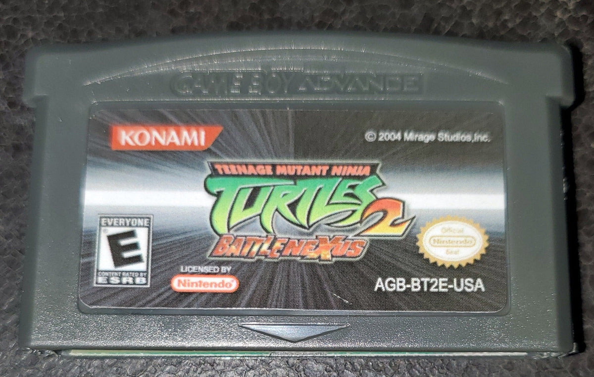 TMNT 2 Battle Nexus GBA Nintendo Video Game Boy Advance Ninja Turtles