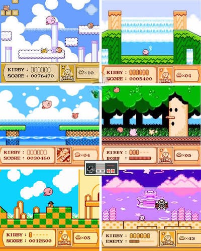 Kirby's Adventure — NES (Reproduction)